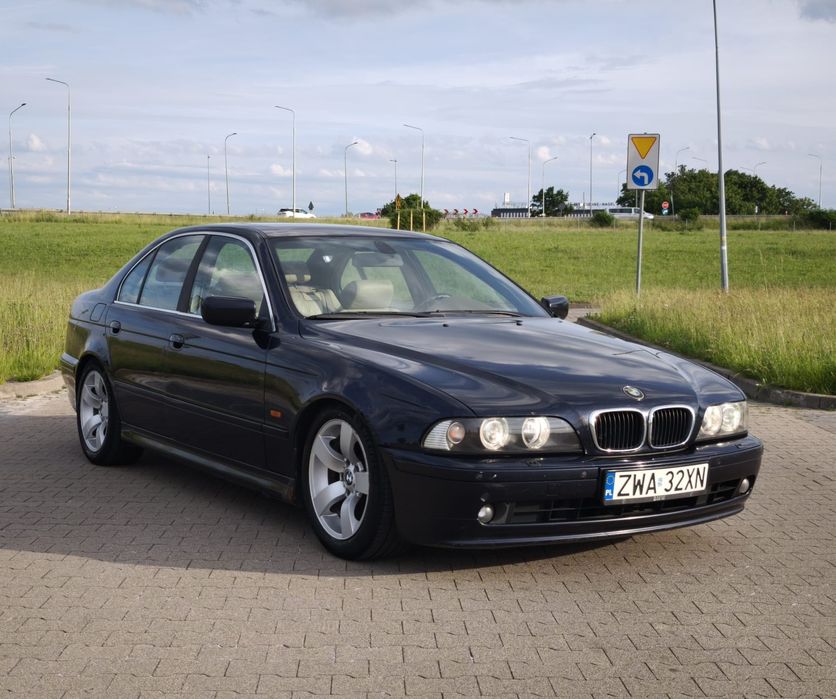 BMW 530iA e39 2001 3.0 LPG Orientblau szyberdach