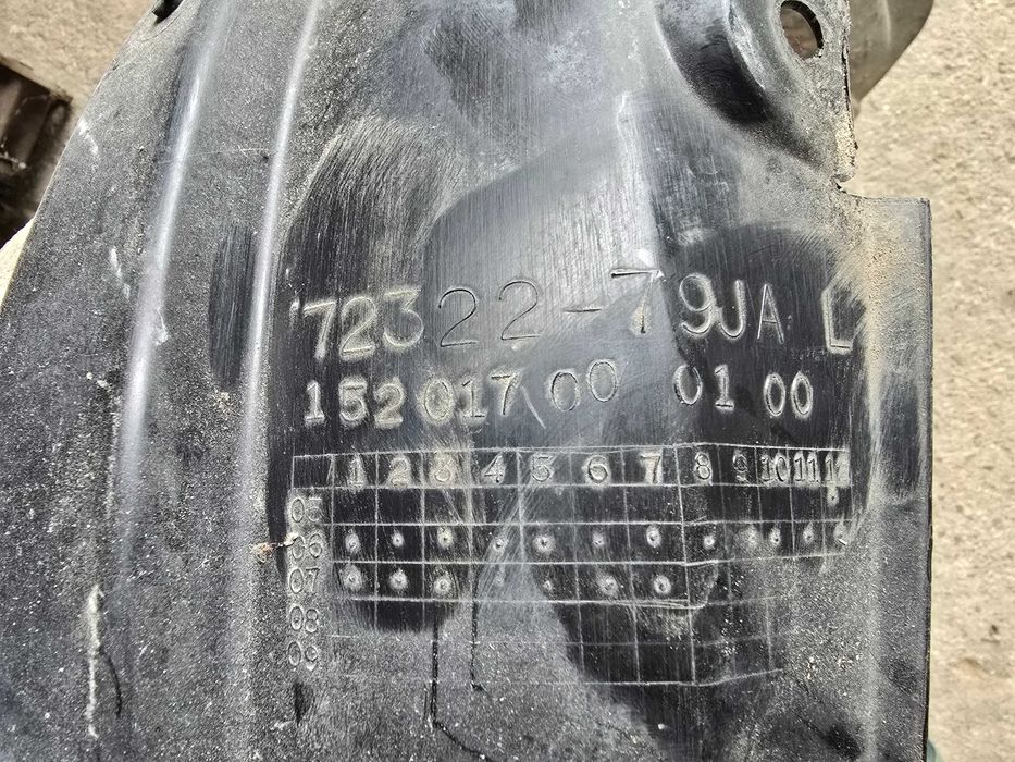 nadkole przód Fiat Sedici , Suzuki SX4 07-
