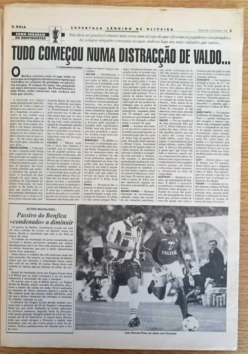 F.C.Porto - Supertaça conquistada na Luz (0-5) - setembro 1996