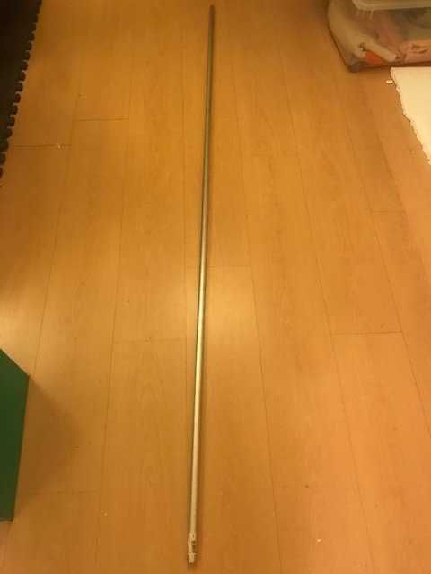 Varão em inox - novo com etiqueta