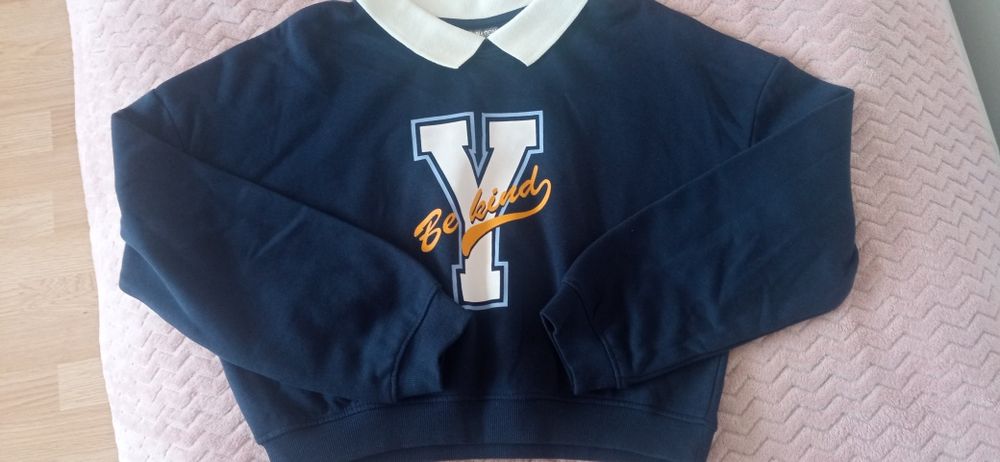 Bluza z kołnierzykiem 146/152