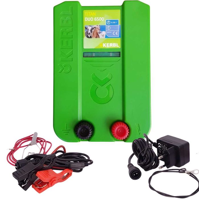 Elektryzator KERBL TITAN DUO 6500 6,5J uniwersalny