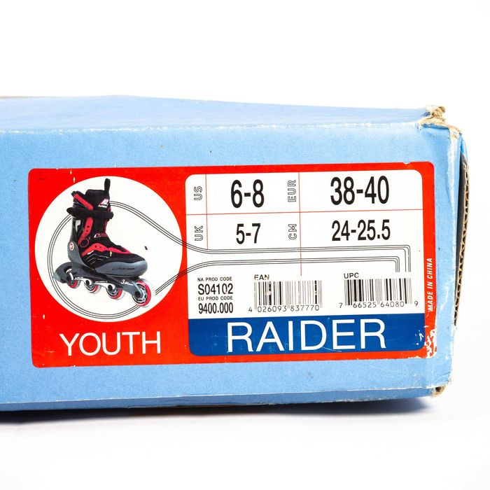 Patins em linha K2 Raider Youth tamanho (38-40)