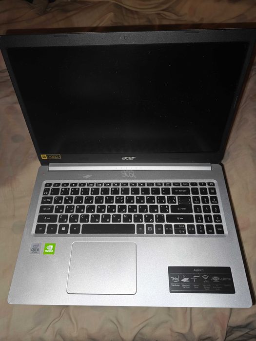 Acer i5 1035g1, mx350 2gb, 16gb ddr4, ssd 240gb