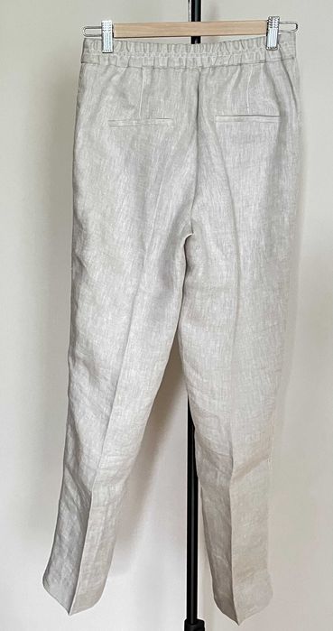 Garnitur damski Massimo Dutti lniany-marynarka i spodnie,nowy.