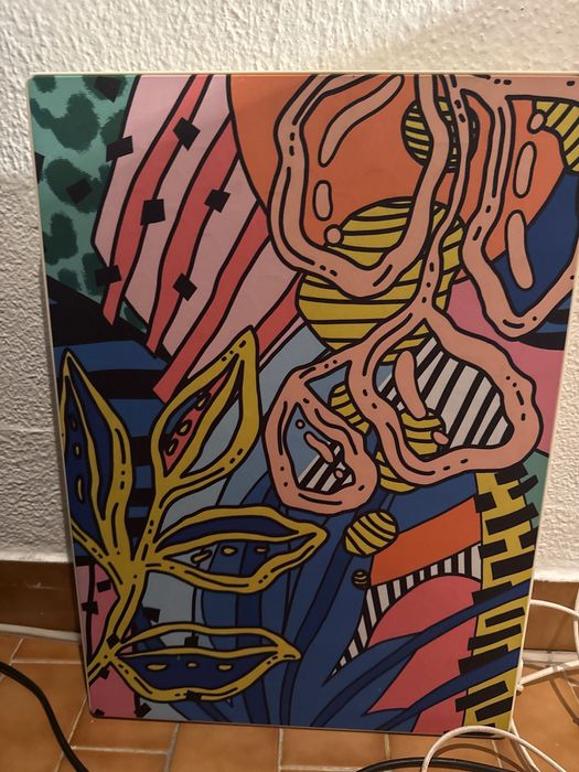 Coluna quadro parede