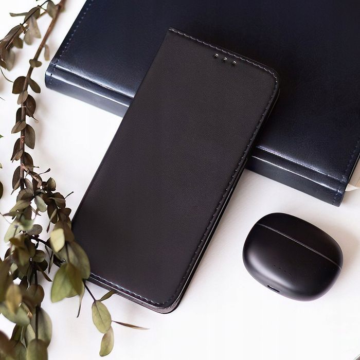 Etui Z Klapką Magnetic Do Motorola Edge 60 Fusion Czarny