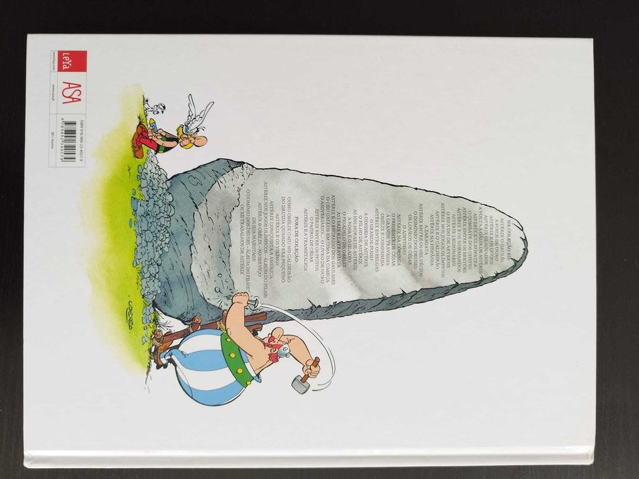 Livro banda desenhada Astérix e a Transitálica