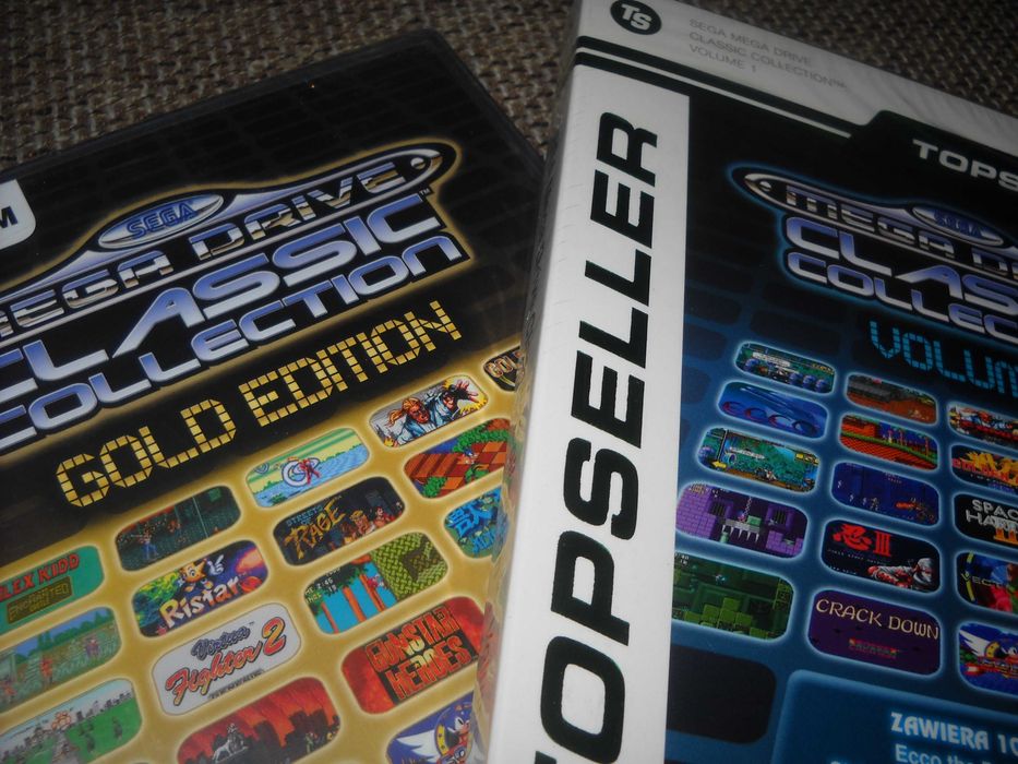 SEGA Mega Drive Classic Collection Gold Edition PC Nowa Folia + Gratis