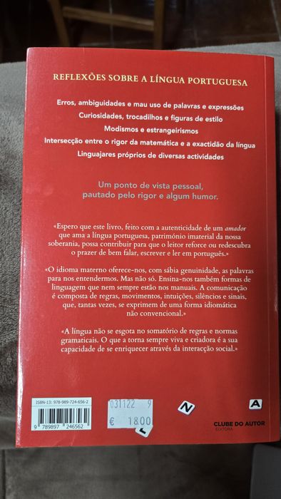 Livro "Palavras Descruzadas"