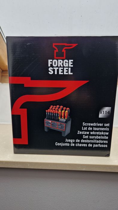 Forge Steel  zestaw wkrętaków x 114