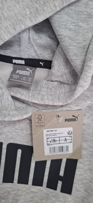 Нова кофта PUMA Girls ESS Hoody FL 140 см / 9–10 років