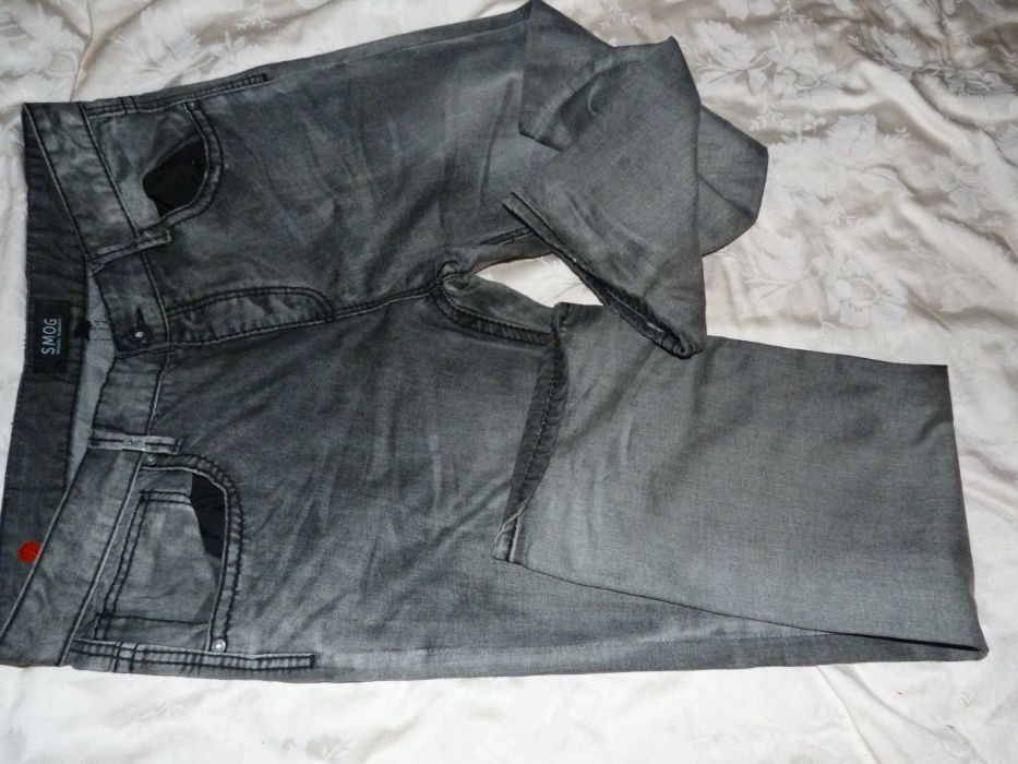 Джинсы серые оригинал SMOG 38/32