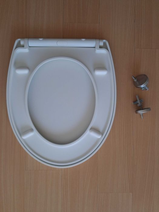 Tampa de sanita oval branco Sensea Easy