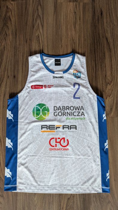 Koszulka meczowa Lee Moore MKS Dąbrowa Górnicza Koszykówka