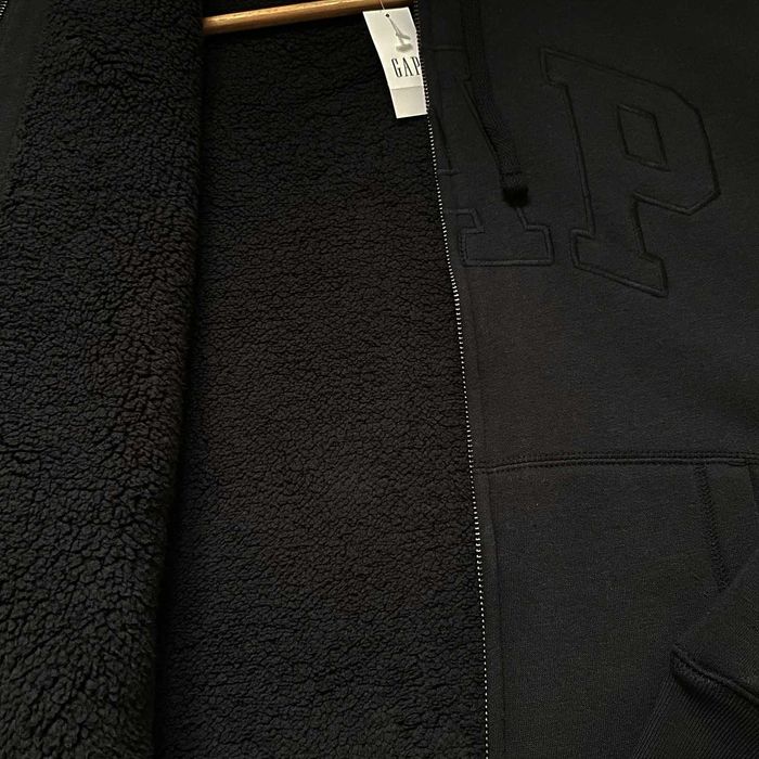Худі шерпа GAP Logo Sherpa-Lined Zip Hoodie