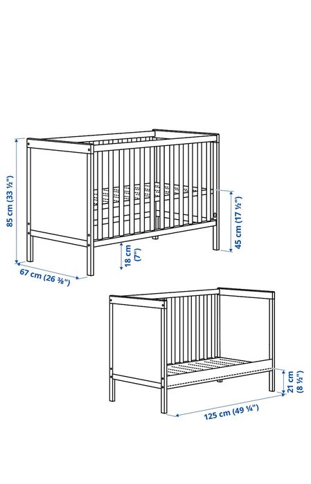 Łóżeczko Ikea Sundvik