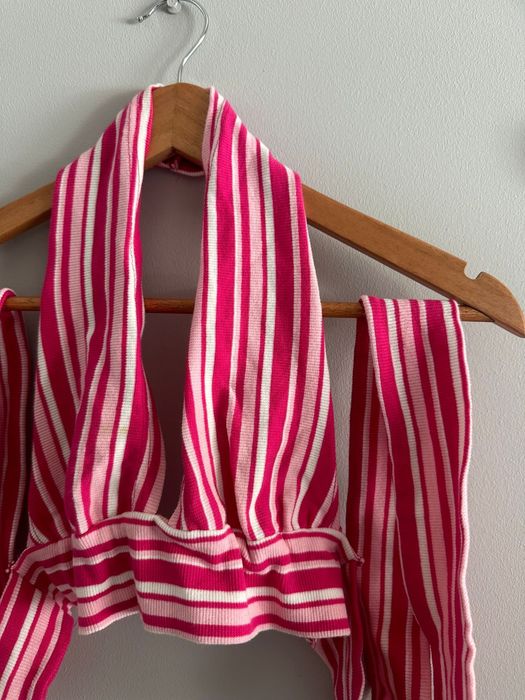 Top com Vários Tons Rosa da Shein