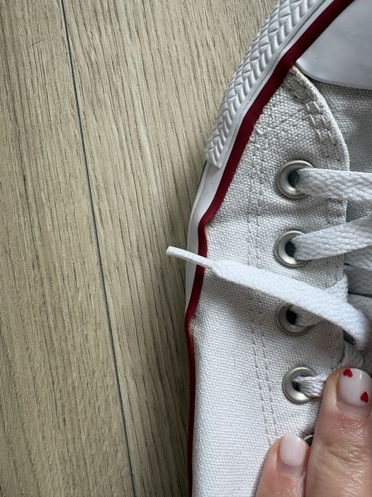 Białe converse 36,5