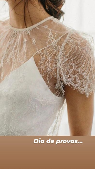 Vestidos de noiva  e mantilhas por medida
