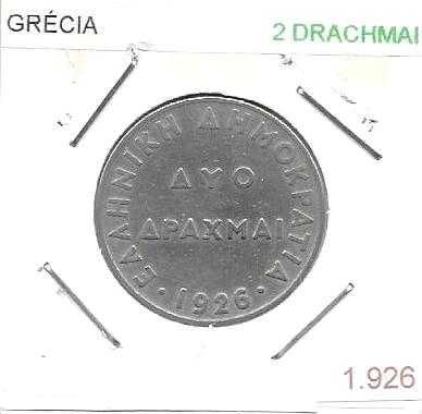 Grécia - - - - - ( Drachmes ) - - - - - - Moedas