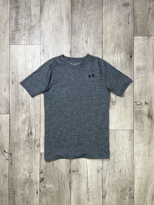Under Armour футболка 158-170 см подростковая спортивная серая