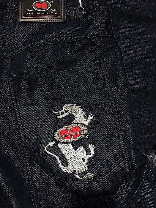 Wu Tang  rap jeans sk8 y2k hip-hop