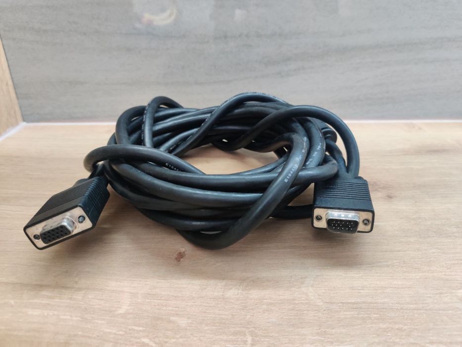 Кабель живлення ПК, VGA, mini-jack AUX