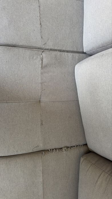 Sofa cama+chaise c/arrumação