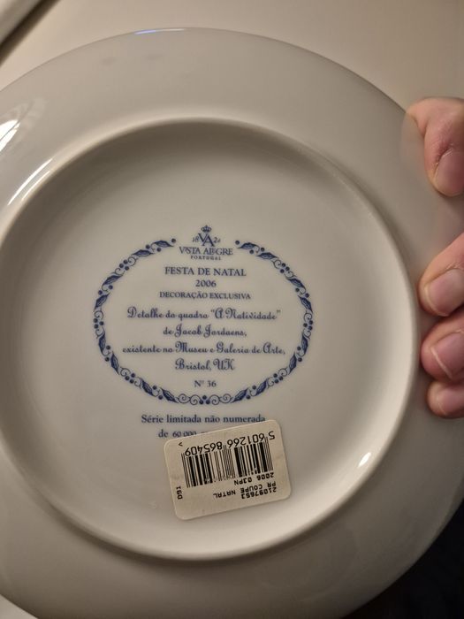 Conjunto pratos de colecção Vista Alegre