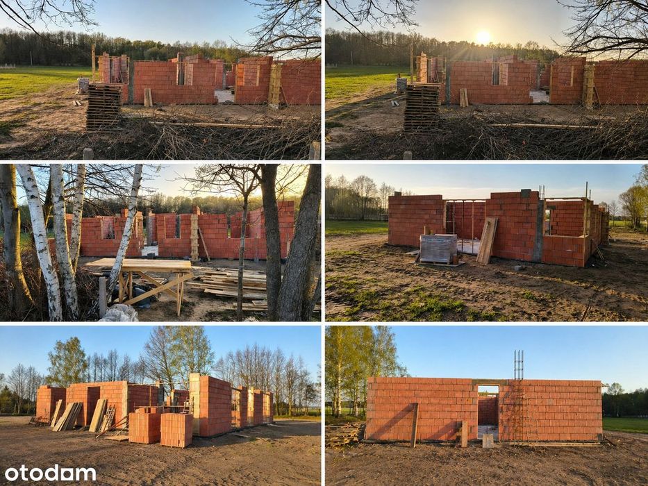 Nowoczesny Dom Parterowy 175 M² –Stan Deweloperski –Sulejów 40 Km Wawa