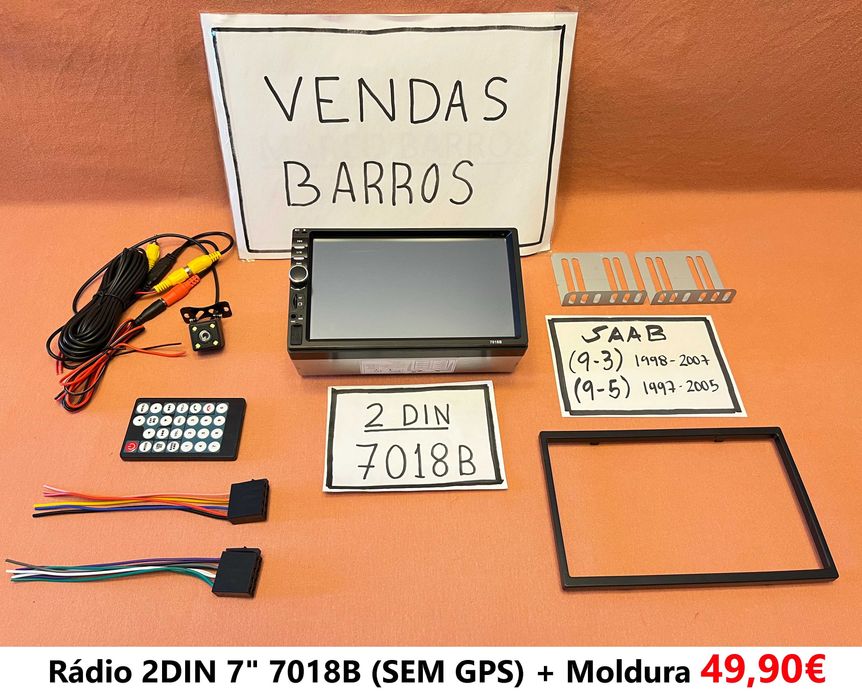 (NOVO) Rádios 2DIN • SAAB • [9-3] • [9-5] • Android GPS 93 95 [4+64GB]