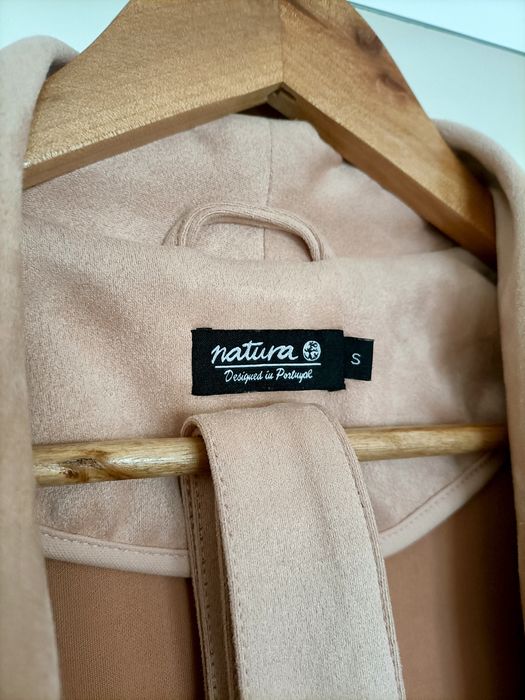 Casaco Comprido Salmão - Natura