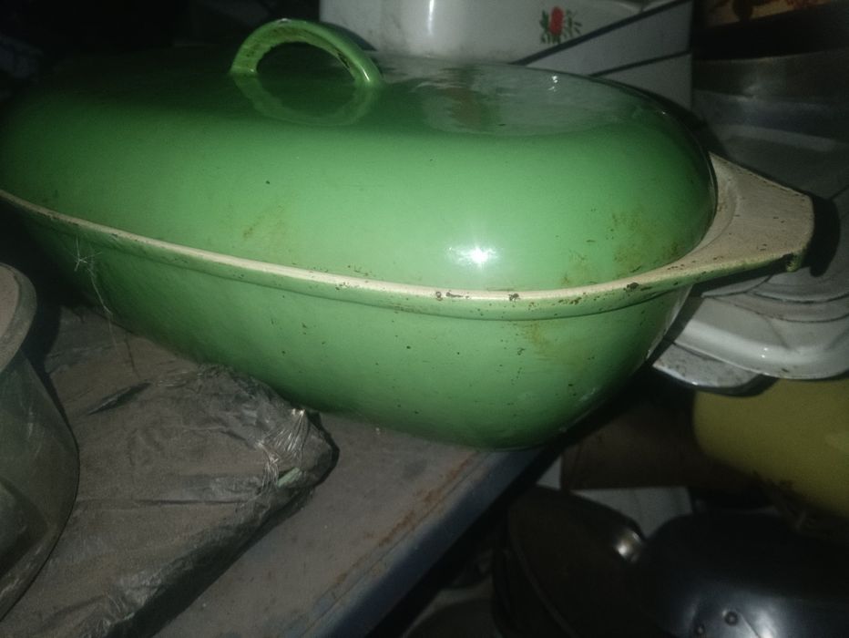 Чугунная посуда эмалированная