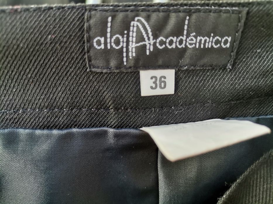 Fato académico saia casaco