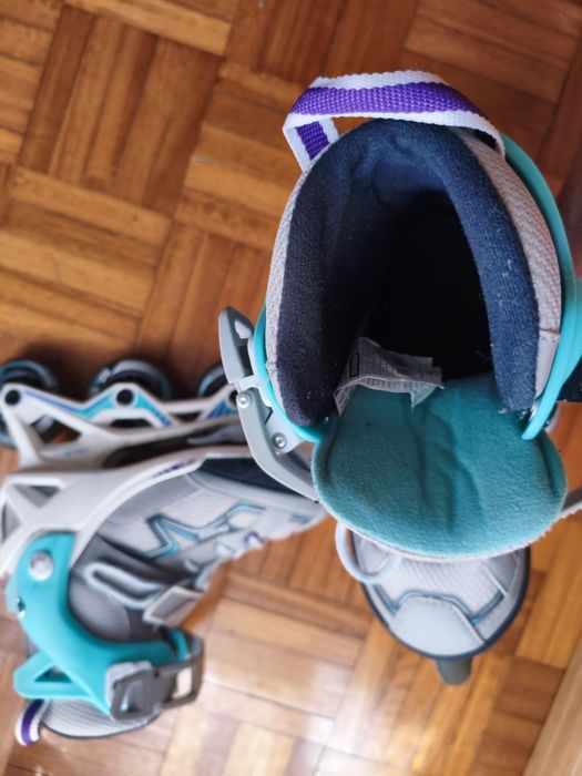 Patins em Linha Infantis Oxelo Fit 3 tamanho 32/35