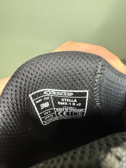 Damskie Niskie Krótkie Buty Motocyklowe Alpinestars 38 SMX-1 R V2 Pink