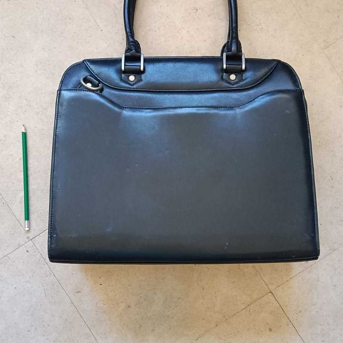 Mala de cabedal para computador