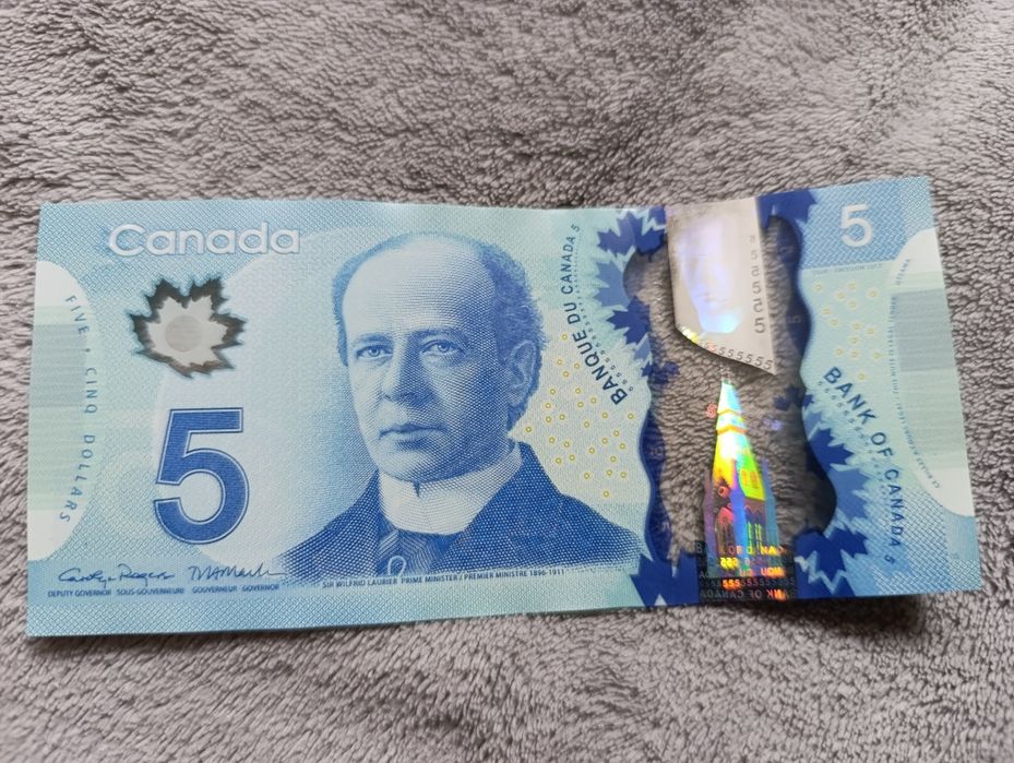 Banknot 5 dolarów kanadyjskich