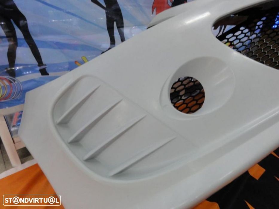 Para-Choques frontal em fibra Seat Leon  1P 05-09 Copa Edition com ou sem grelha e rede universal