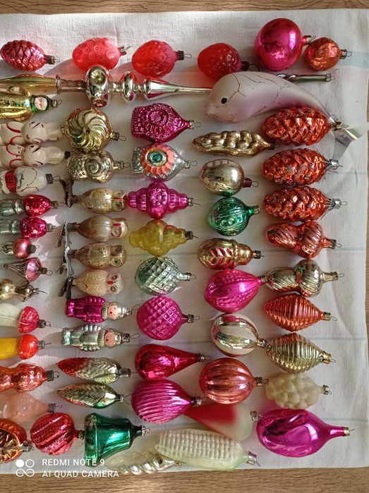 Игрушки ёлочные СССР