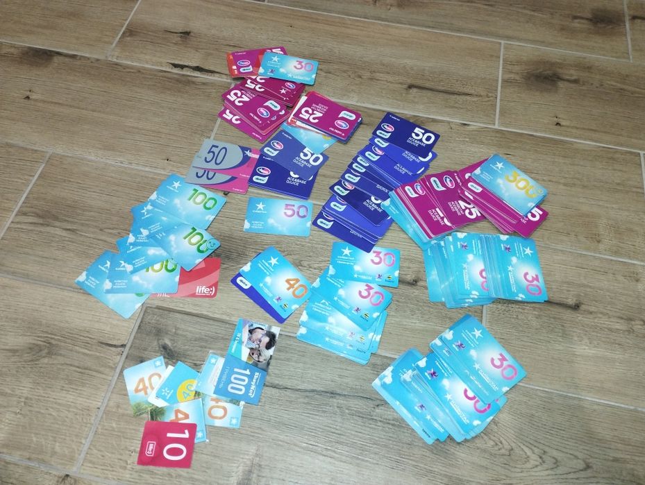 Картки поповнення