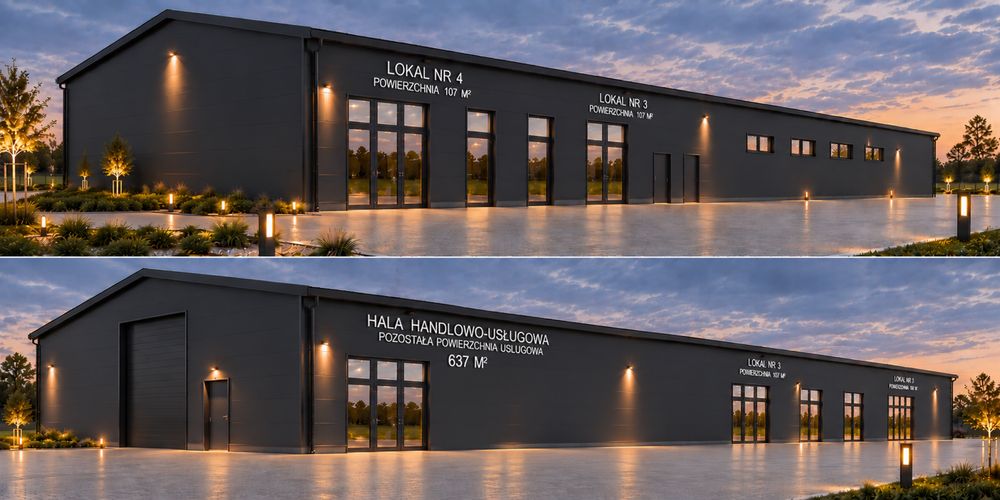 DO WYNAJECIA - Nowy Obiekt Handlowo Uslugowy w Witaszycach