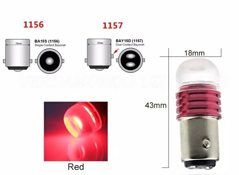 Автолампы стробоскоп стоп , Led строб задний тормозной светильник