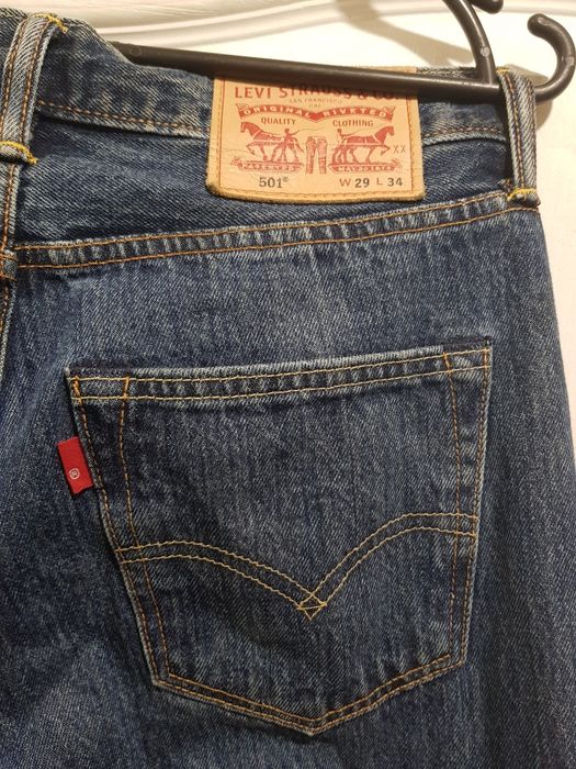 Джинсы Levi's 501,  размер 29Х34