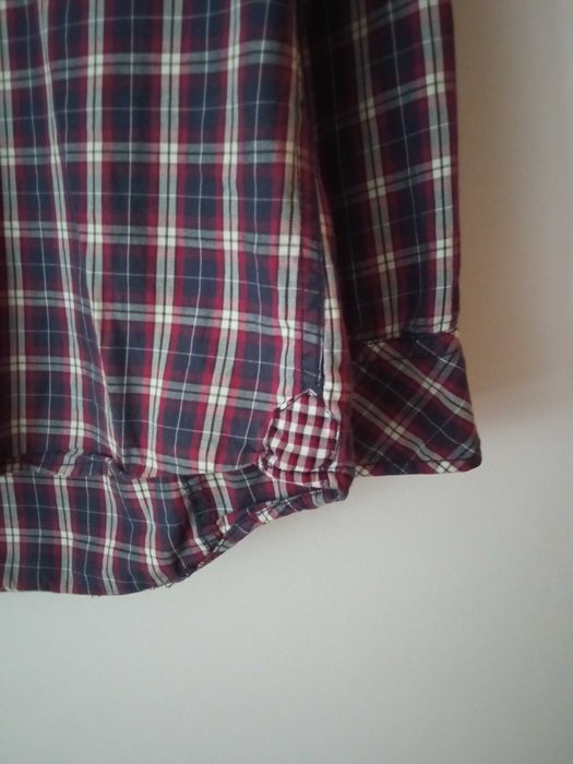 Koszula w kratę z długim rękawem jesienna drwal casual Reserved S M