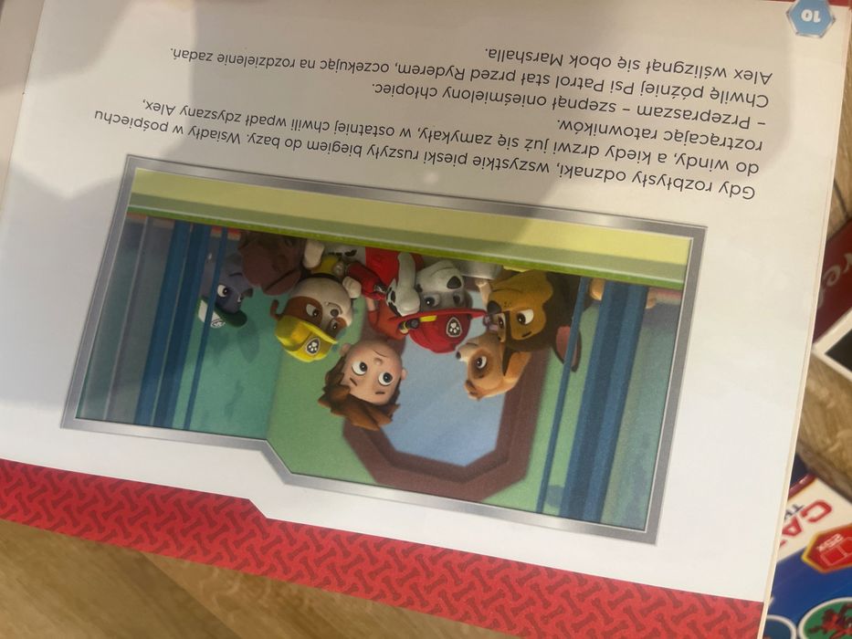 Psi Patrol: puzzle, gry, książki - duży zestaw