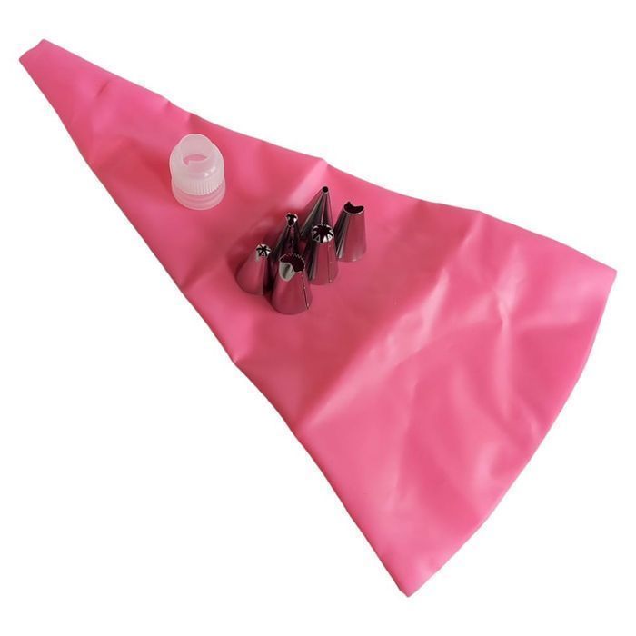 Rękaw Cukierniczy do Dekoracji Tortów 6 końcówek