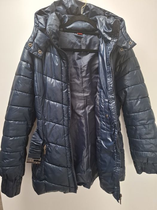 Granatowa kurtka Esprit 38