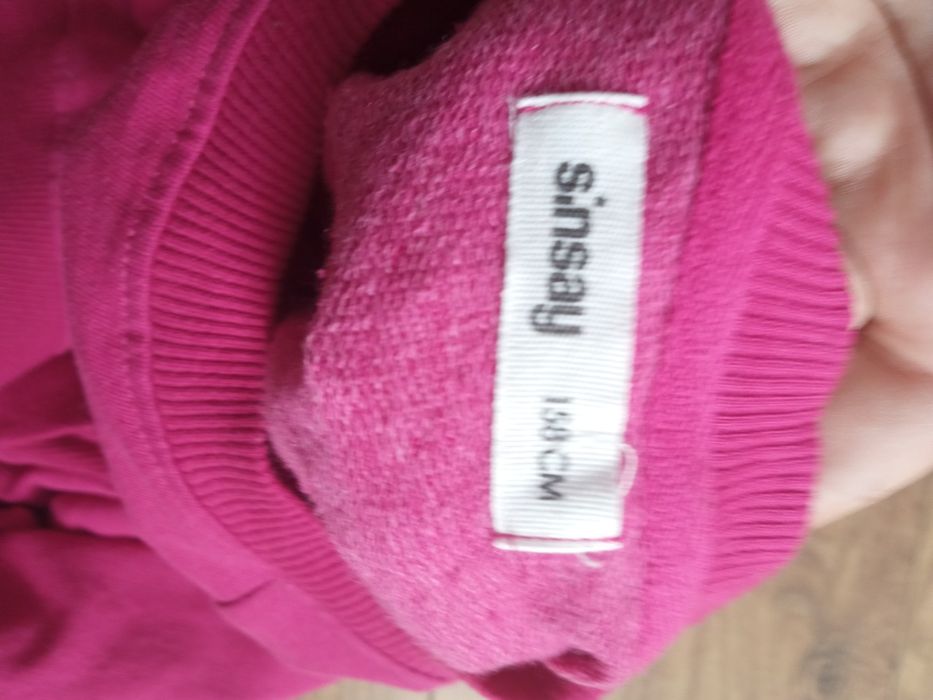 Bluza krótka różowa
